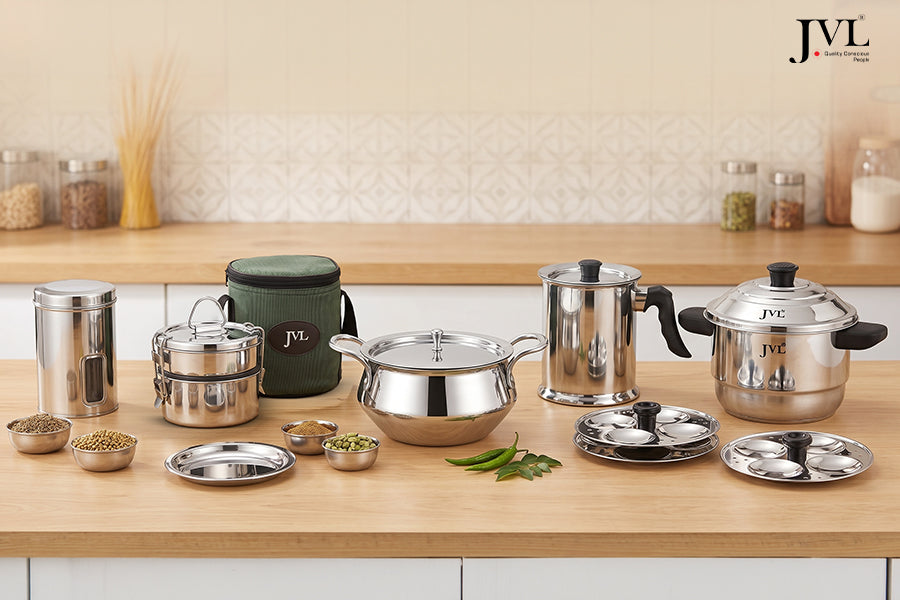 Stainless Steel Kitchen Accessories – Outfitting Your Indian Kitchen the Right Way