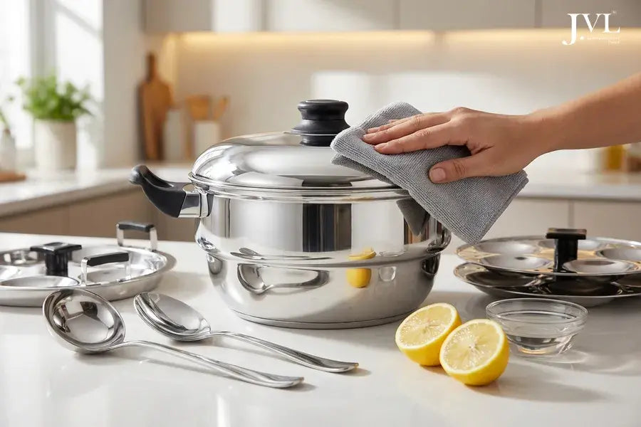 How to Clean Steel Utensils: Simple Tips for Clean Dishes