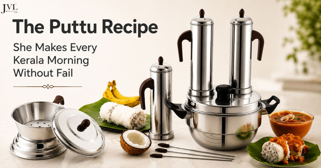 The Puttu Recipe She Makes Every Kerala Morning Without Fail