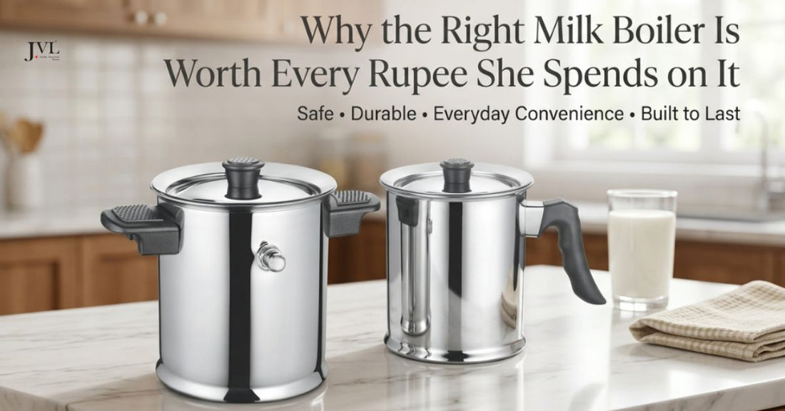 Why the Right Milk Boiler Is Worth Every Rupee She Spends on It