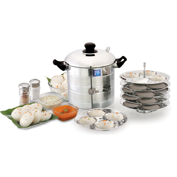 Buy Now India’s No.1 Idli Cooker – Stainless Steel