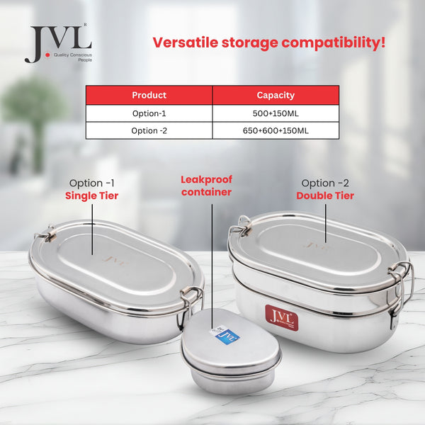 Capsule Lunch Box (With Steel Container)