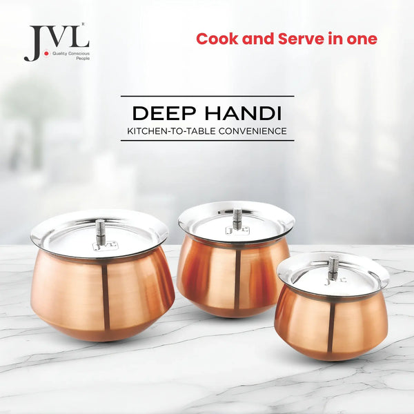 Deep Handi Set of 3