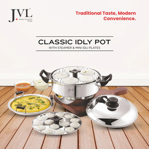 4 in 1 Classic Idly Pot with Triply Base