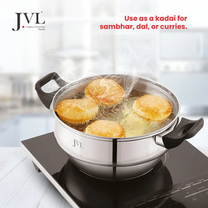 4 in 1 Classic Idly Pot with Triply Base