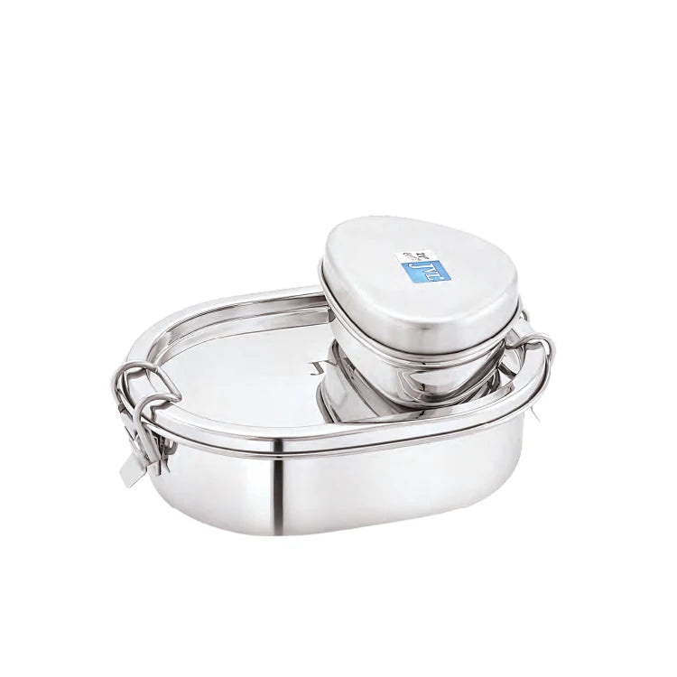 Capsule Leak Proof Lunch Box (With Steel Container)
