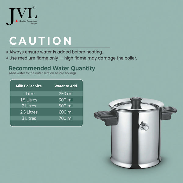 Milk Boiler - Double Handle