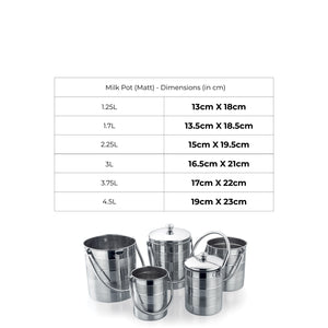 Milk Pot (Matt Finish)