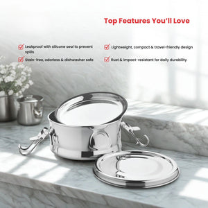 Round Leak Proof Lunch Box (Single)