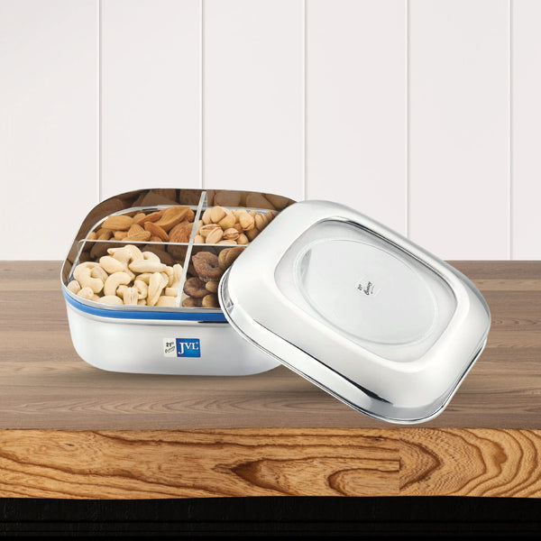 Square Dry Fruit Tin