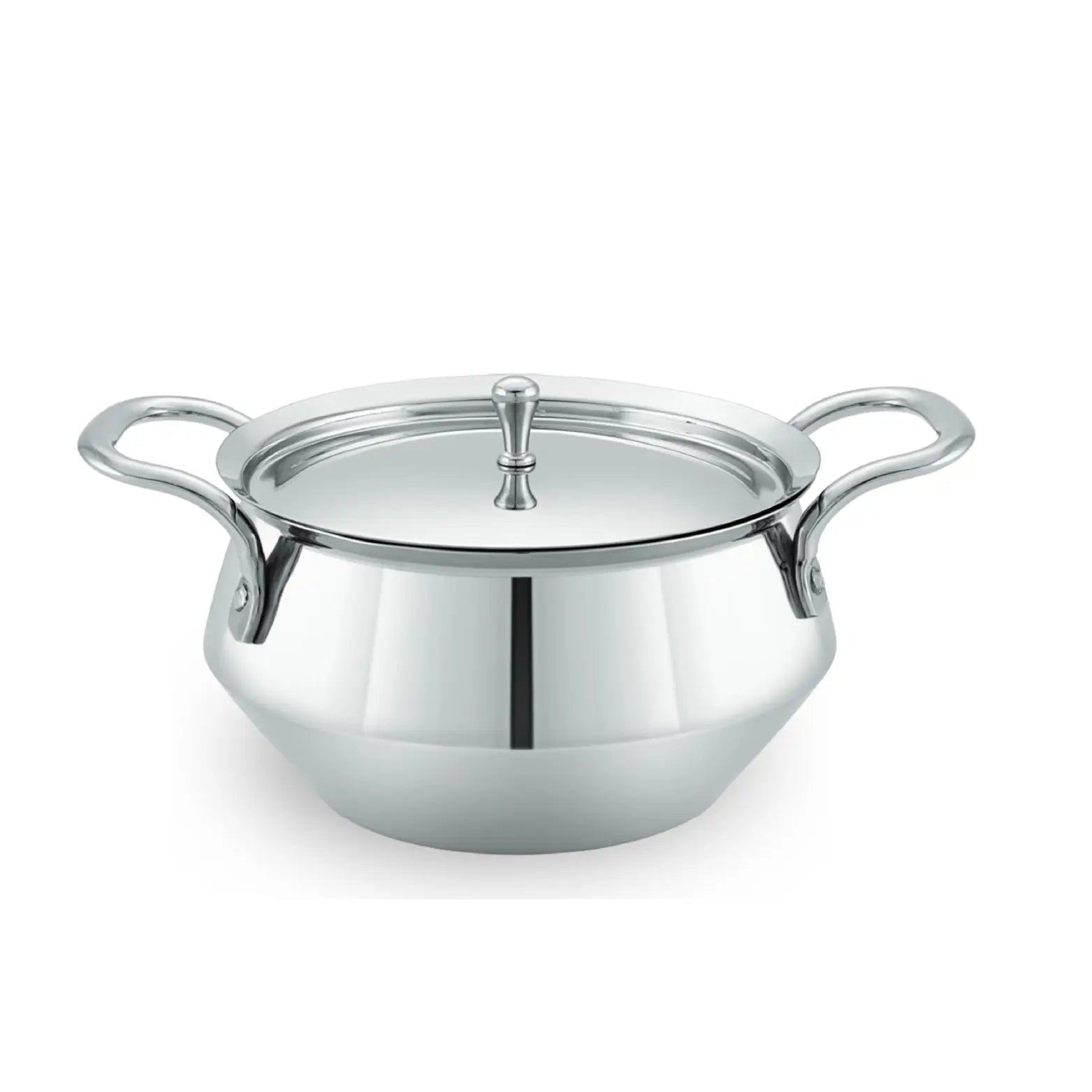 Shop JVL Cookwell Mirror Finish Pot for Everyday Cooking