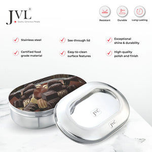 Capsule Costa Tin - Plain Steel Lid