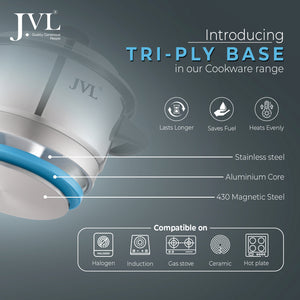 Multi Purpose Big Round Steamer with Triply Base