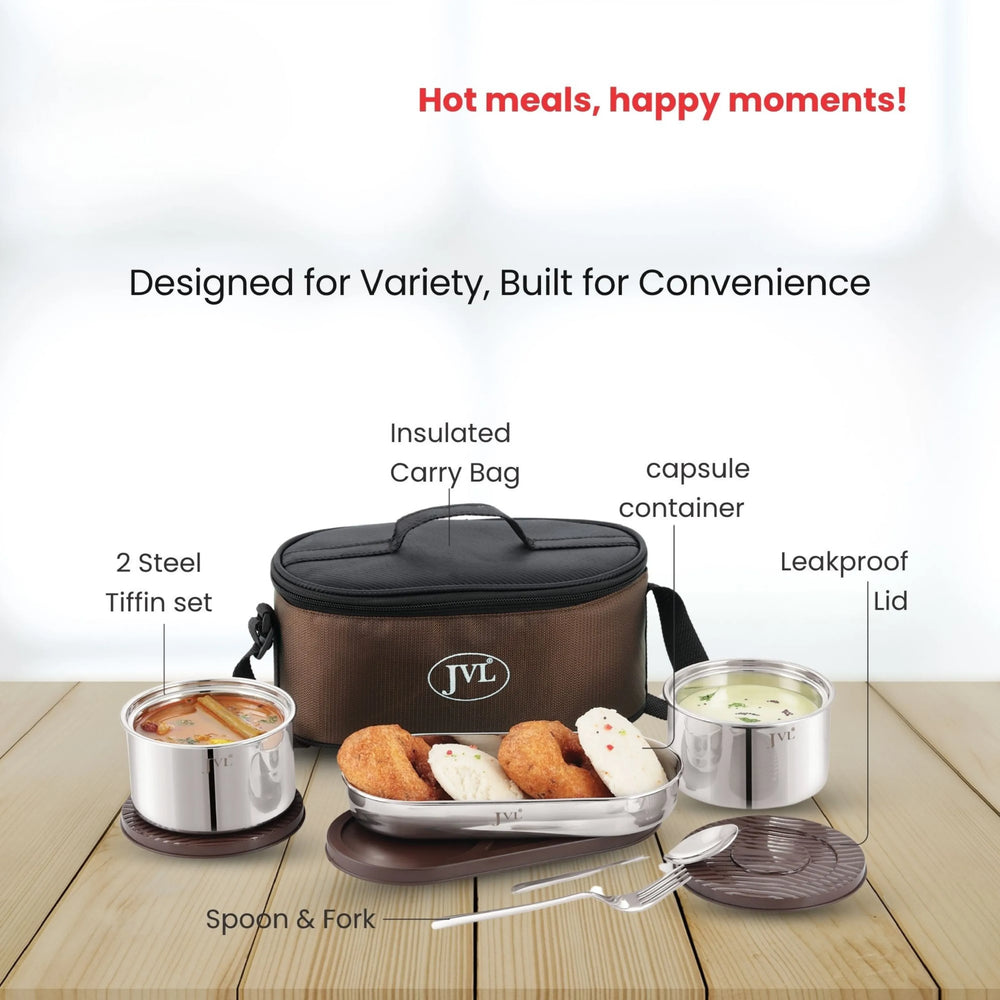 Trixo Double Walled Leakproof Lunchbox