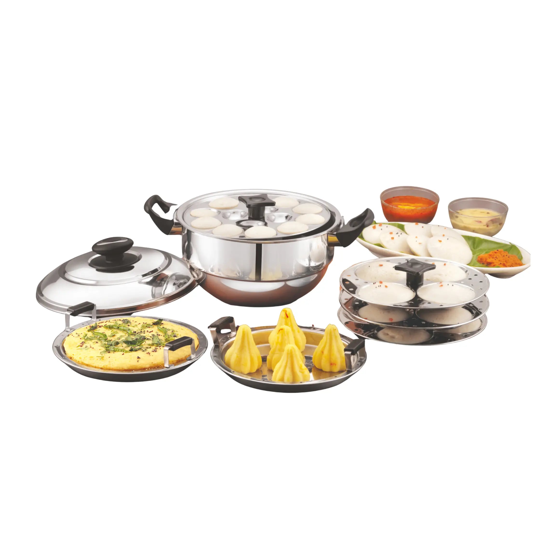 Buy Tri ply 5 in 1 Multi Kadai Online At JVL Classicware