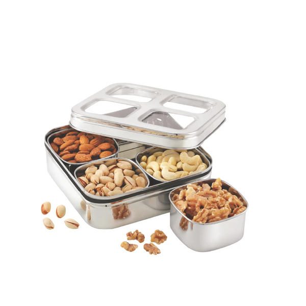 Vista Dry Fruit & Spice Tin (Air Tight)